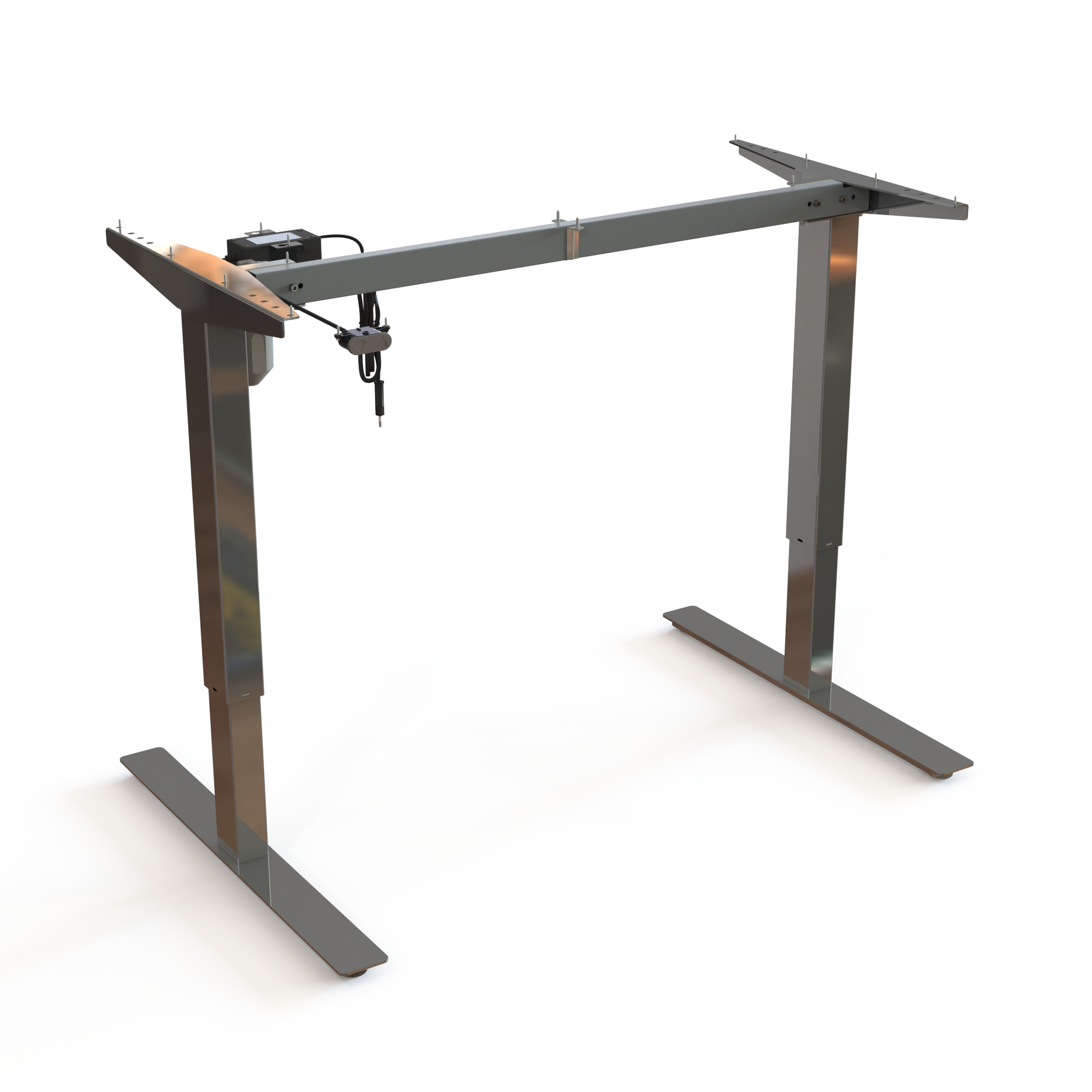 Electric Desk FrameElectric Desk Frame | WidthWidth 112 cmcm | Chrome