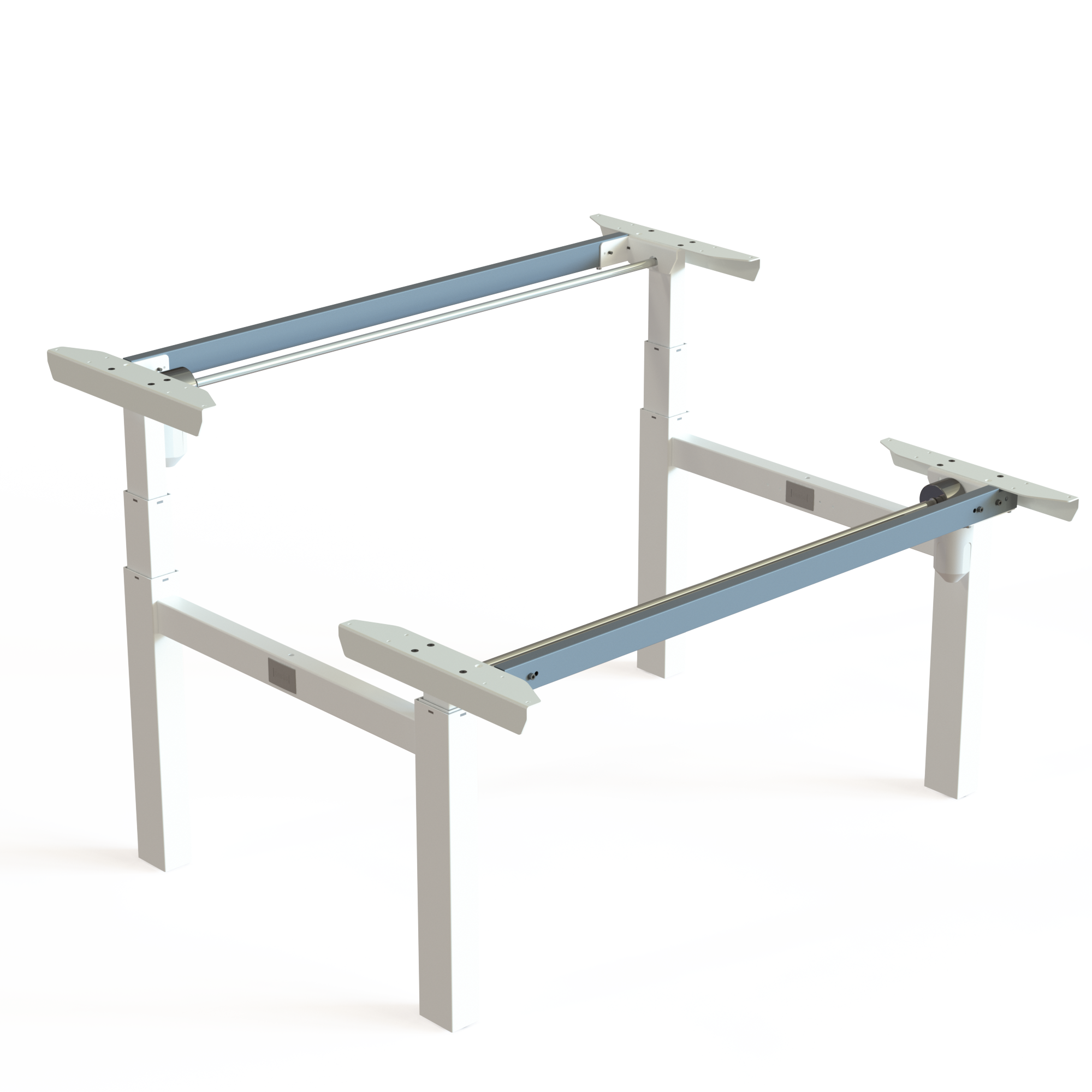 Electric Desk FrameElectric Desk Frame | WidthWidth 129 cmcm | White