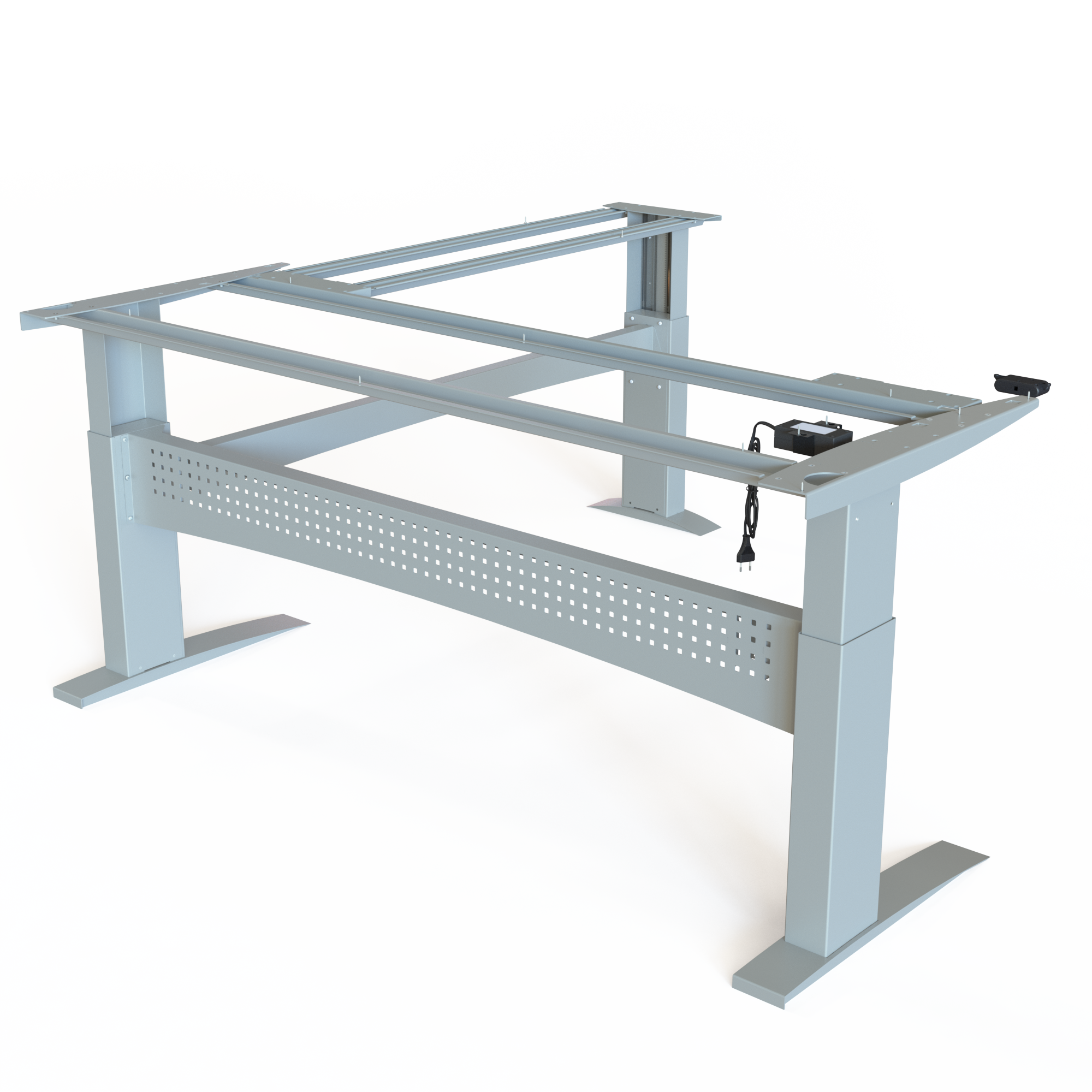 Electric Desk FrameElectric Desk Frame | WidthWidth 196 cmcm | Silver