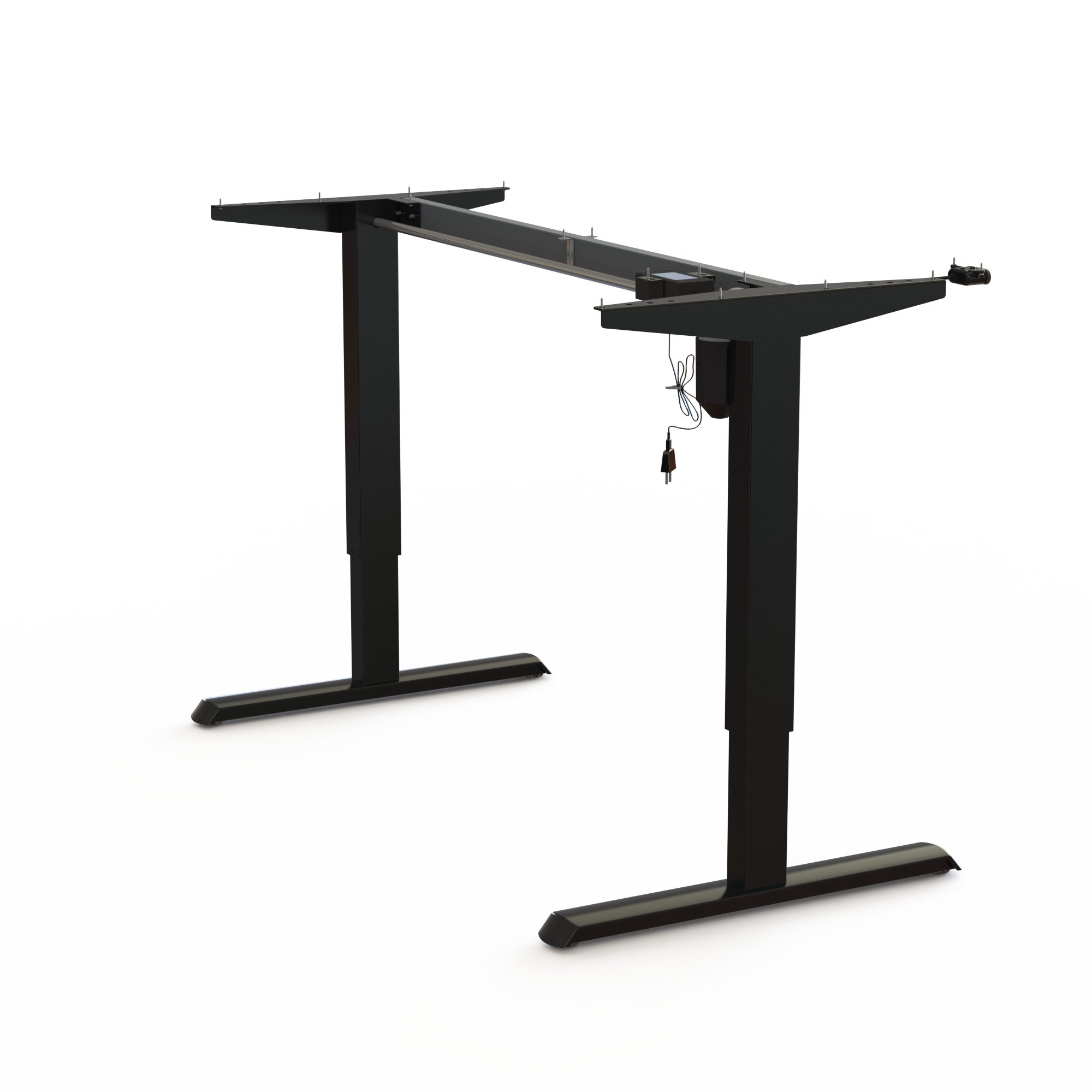 Electric Desk FrameElectric Desk Frame | WidthWidth 129 cmcm | Black 